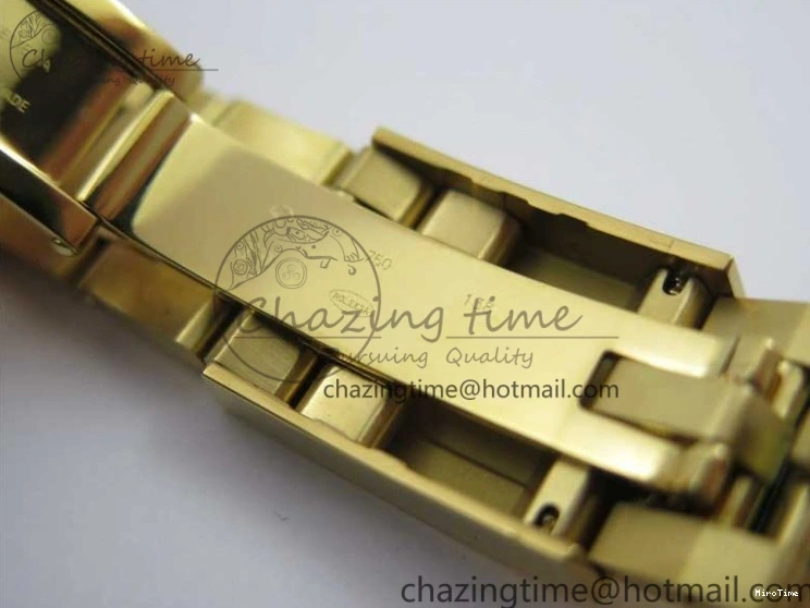 MiroTime 0306 Daytona 116589RBOW YG Rainbow Crystal BLF Best Edition Black Dial on YG Bracelet A SmoothTexture 3175